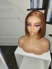 5x5 closure wig 100 human hair 180 density natural color color