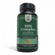 Nature's Craft DIM Complex With BioPerine 60 Capsules 