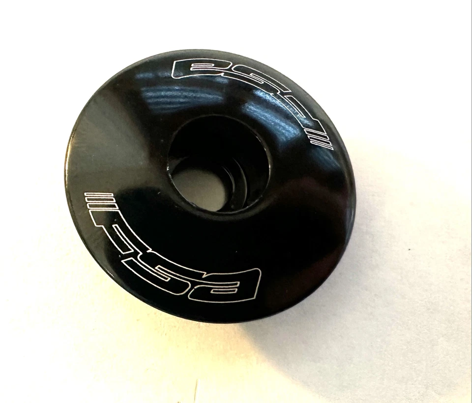 FSA Bicycle Bike Black Alloy Headset Star Nut & Top Cap Set  1-1/8" New - Image 3 of 4