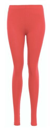 New Ladies Womens Plain Viscose Full Length Leggings UK Plus Size 8-26 - Picture 18 of 19