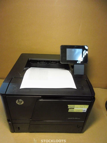 HP M401dn CF278A USB Network Mono Laser Printer TOUCHSCREEN DEFECT - PRINTS OK