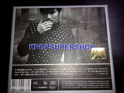 Kim Dong Wan 1st Album Kimdongwan Is CD Great Shinhwa Rare OOP
