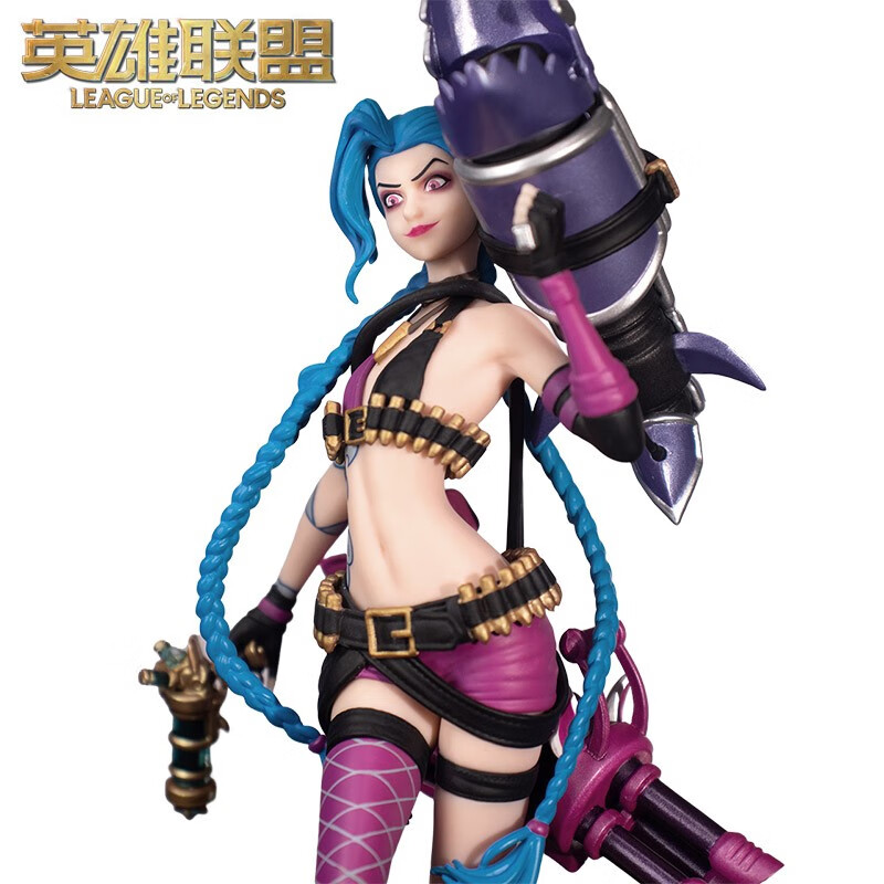 League of Legends LOL Jinx Pen Figure Model Riot Games