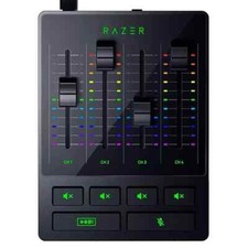 Razer Audio Mixer All-in-One Analog Mixer for Broadcasting  Streaming 4-Channel