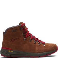Danner 62241 Men's Mountain 600 4.5" Brown/Red Waterproof Hiking Boots Shoes