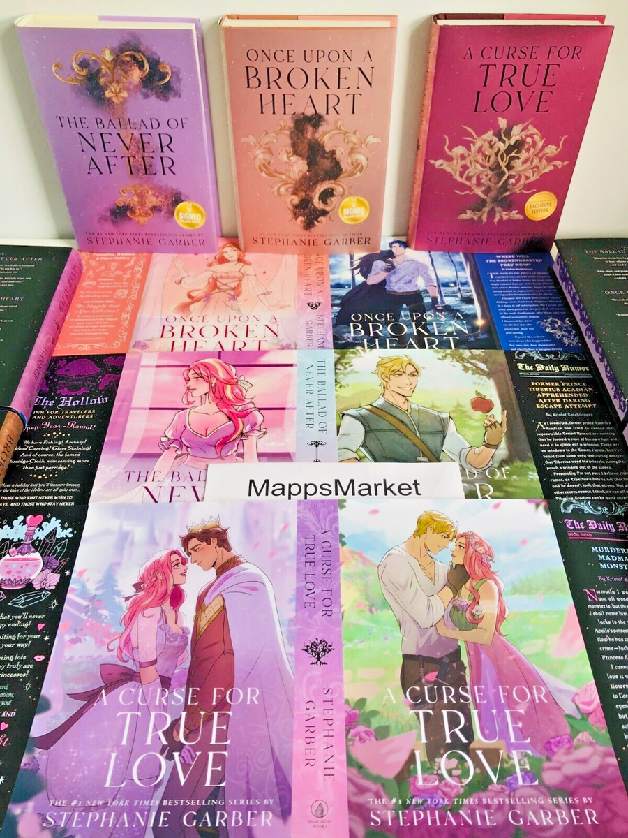 SIGNED Once Upon a Broken Heart Series 1/1 B&N EXCLUSIVE +