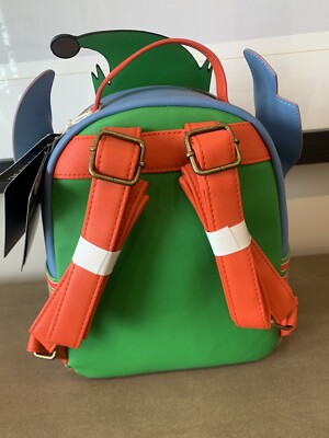 Disney Loungefly Mini Backpack Stitch Elf Cosplay New NWT | eBay display picture 1