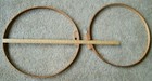 22" Hoop Wood-Templates-Floss Lot-Hoop Craft Learn a Craft-Cross Stitch Kit — photo 9