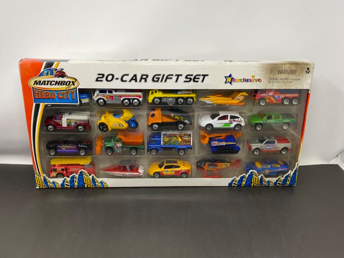 2003 Matchbox Hero City 20 Car Gift Set Toys R US Exclusive NEW