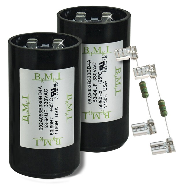 (2) PACK , 53 64 UF MFD HVAC Motor Start Capacitors 330 VAC VOLT w