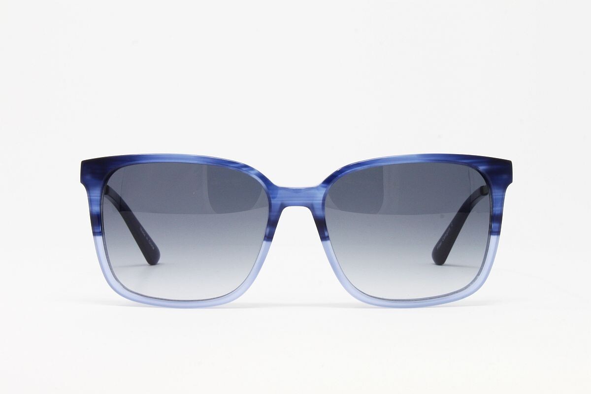 Eddie Bauer Sunglasses Women's Square EB32815 Blue Gradient 55mm