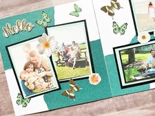 Family Scrapbook pages, Premade Family Pages, Family Scrapbook Layouts