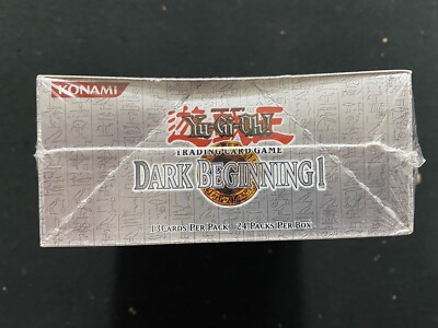 yugioh dark beginning 1 booster box Yugioh Dark Beginning 1 Booster Box Factory Sealed