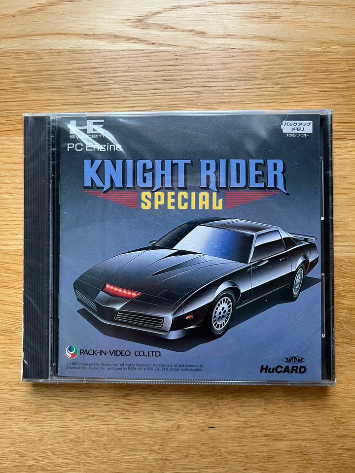 BRAND NEW Knight Rider Special JPN PC Engine CoreGrafx TurboGrafx Turbo Duo - Image 2 of 4