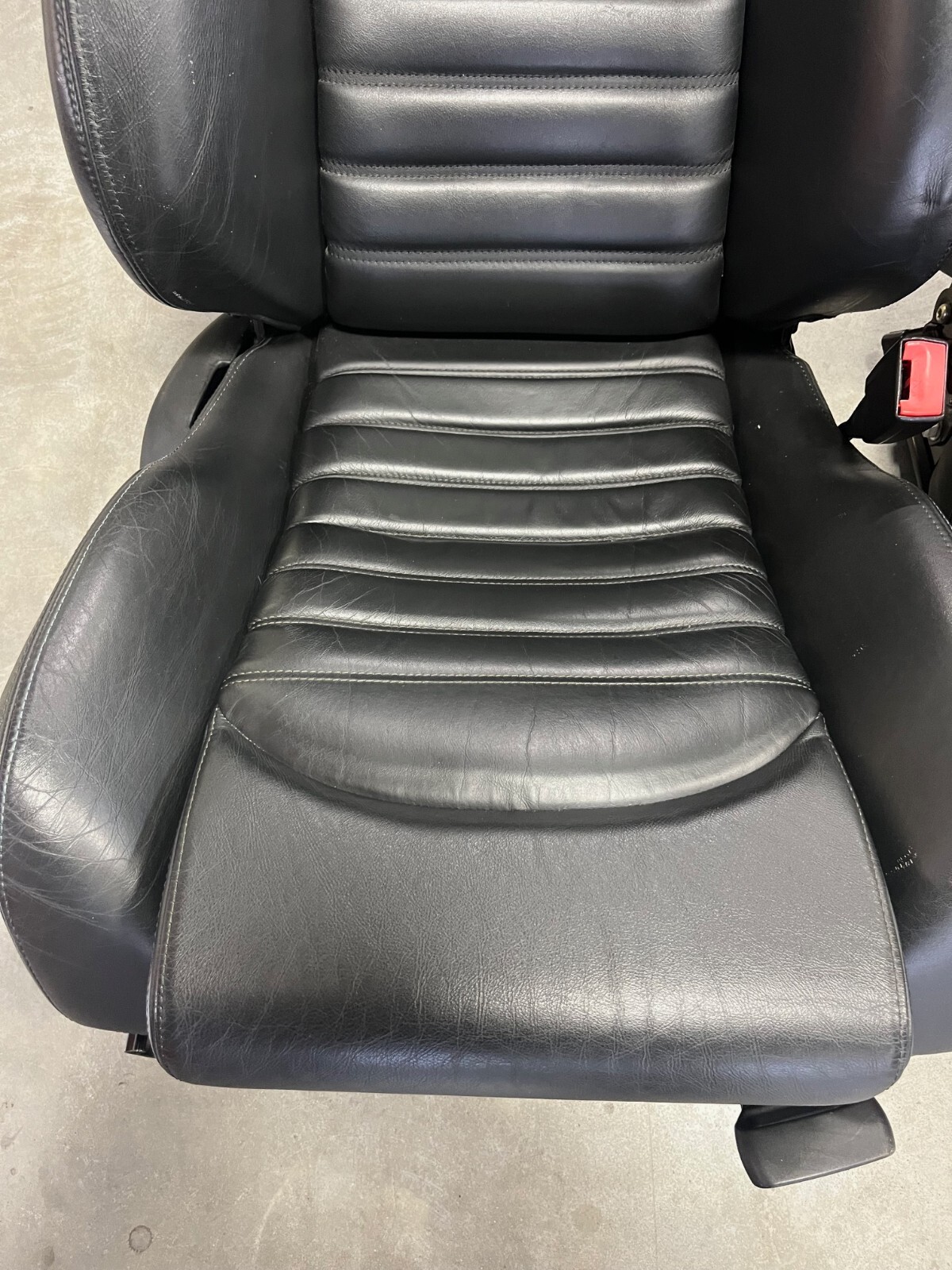 OEM Ferrari 360 Spider  Leather Seats, Black