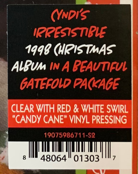 CYNDI LAUPER Merry Christmas Have A Nice Life LP on RED