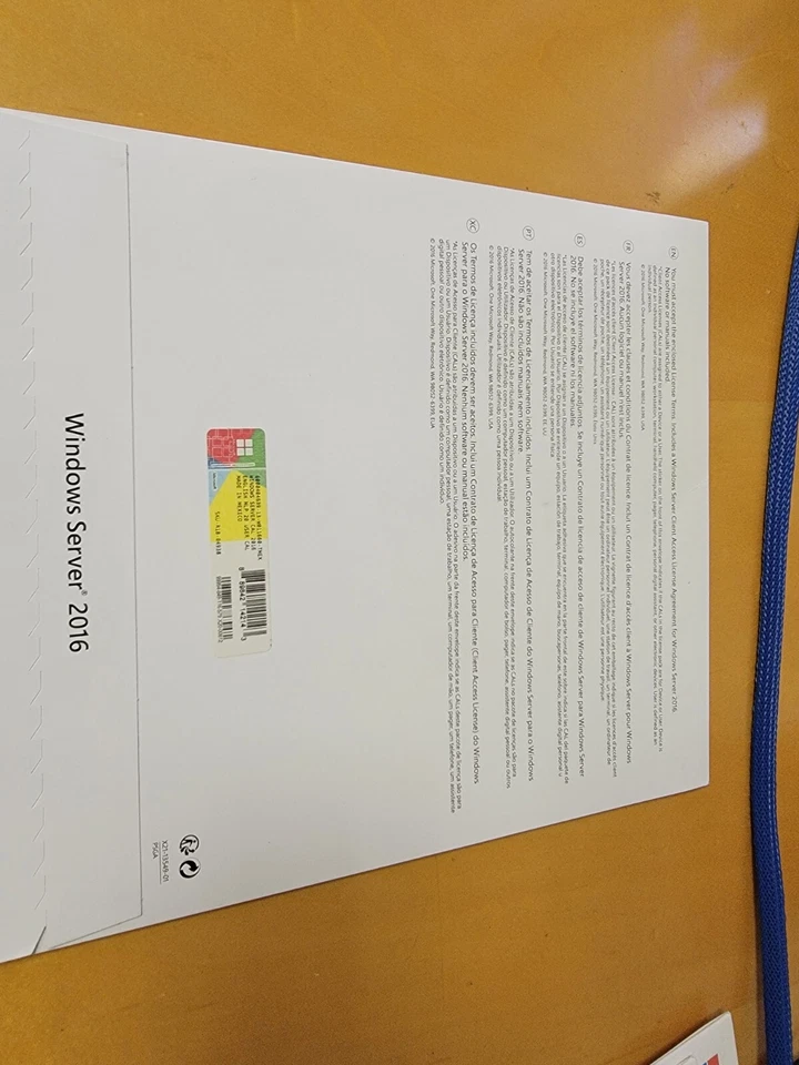 MICROSOFT R18-04938 Windows SERVER 2016 64bit Software 20 USERS License Pack - Image 2 of 2