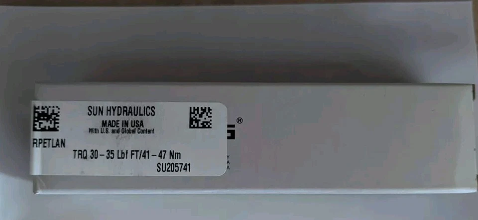 Nueva válvula de alivio lento hidráulica SUN 1 PIEZA RPET-LAN Foto 2 de 3