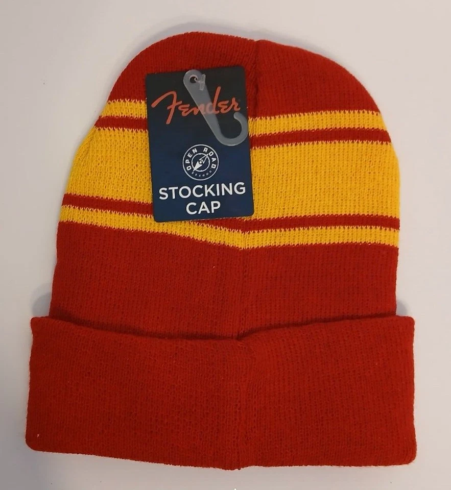 🎸FENDER Guitarra Logo🎸Tobagon Gorro Otoño Invierno Medias Sombrero Kansas City Colores Foto 3 de 4
