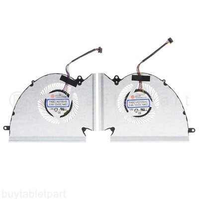 NEW CPU&GPU Cooling Fan For MSI GP76 GE76 WE76 MS-17K2 MS-17K3 PABD1A010SHR N452