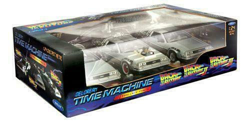 MJ 1/64 - Voiture Retour Vers Le Futur Time Machine - Miniature Moulée