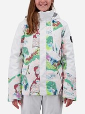 NWT Obermeyer Taja Print Ski Jacket - Youth Girls - X-Large 18 Big Kid 