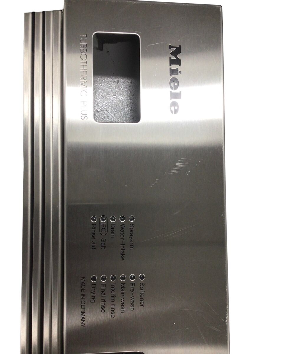 Miele Stainless Steel Dishwasher Control Panel GW 90 Miele Stainless Steel Dishwasher Control Panel GW 90