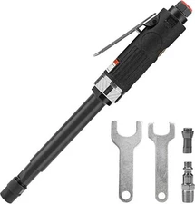 11" Extra Long Extension 1/4“ Straight Air Die Grinder, High Speed Extended