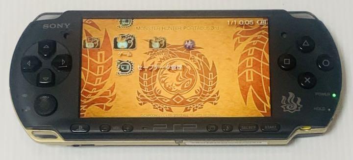 Monster Hunter Limited PSP 3000 MHB Matte Black Gold 3rd Monster Hunter Limited PSP 3000 MHB Matte Black Gold 3rd