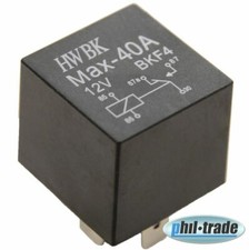 1 Wechsel Umschalt Relais 12V 40A 5 polig PKW BFK4 JD1914 30 85 86 87 a