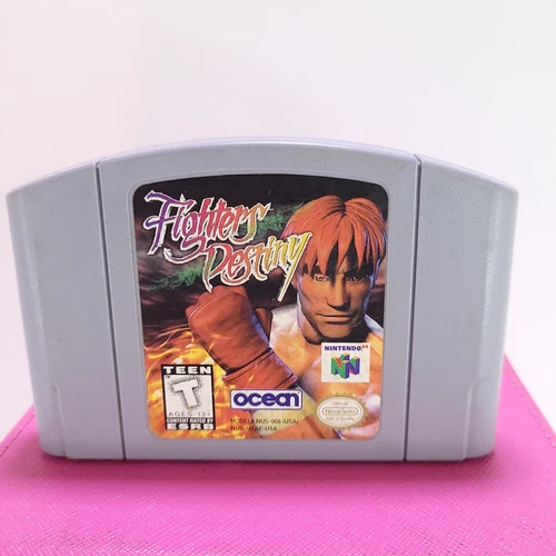 Fighters Destiny (Nintendo 64, 1997) N64 Authentic Game Cleaned Tested Working
