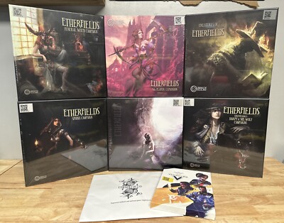 Etherfields Board Game - Kickstarter Dream Master (Gameplay All-In) Pledge NEW