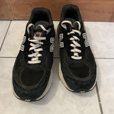 $180+ New Balance 990v3 Made In USA Black Gray Running Shoes Women's 10 W990BK3