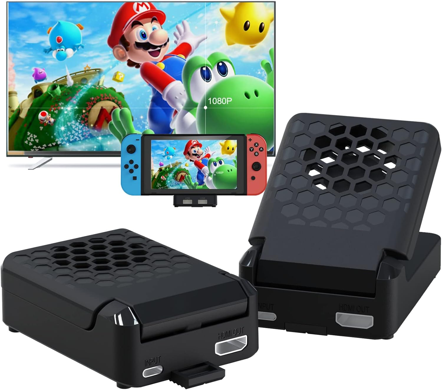 Nintendo Switch TV Docking Station with Built-in Cooling Fan  -image