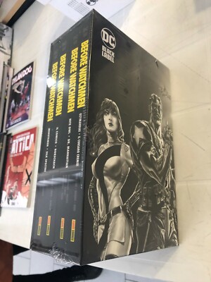 DC BLACK LABEL BEFORE WATCHMEN COMPLETE BOX SET - PANINI DC - NEW - ITALIAN
