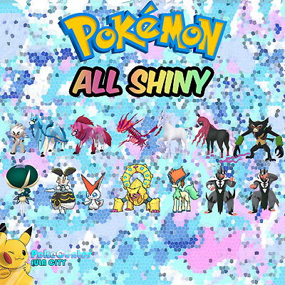 Shiny Gen 8 pre-evolutions Pokemon Sword/shield switch 