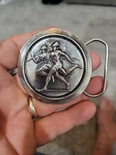 Vintage 1977 Track and Field The Great American Buckle Co. Chicago Limited ed. 