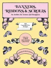 Banners, Ribbons and Scrolls (Dover Pictorial Archive) - Paperback - GOOD