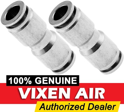 PUSH TO CONNECT/PTC UNION/JOINT STRAIGHT FITTING FOR 1/4'' OD HOSES 2PK VXA8214-2