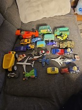 Planes Cars Motorcycles Assorted Mixed Lot Of 28 Vintage Plus