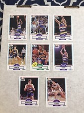 1990 Fleer Basketball Denver Nuggets Team Set English (8 Cards)