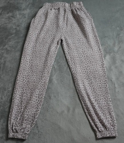 Buc-ees Jogger Youth Girl's M Pink Animal Print Elastic Waist Tapered Pull On - Picture 9 of 11