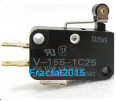 1 Stück V-155-1C25 15A Mikroschalter OMRON