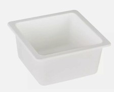 Signature SHGR1B1616WH Totten Drop In or Undermount Single Basin Granite
