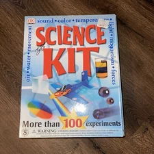 EDUCATIONAL SCIENCE KIT MORE THAN 100 EXPERIMENTS 2002 DORLING KINDERSLEY
