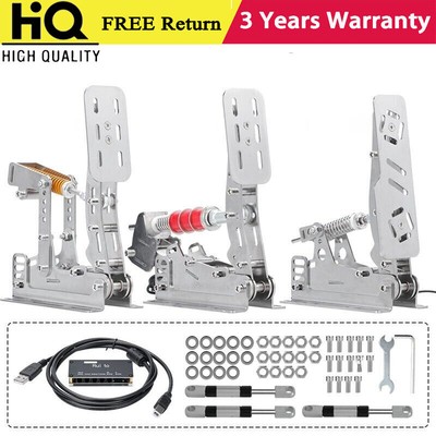 Simplayer 3 Pedals & 3 Hydraulic Rods Hydraulic Pedal Set for G29 G27 T300RS