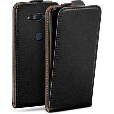 Hülle für Sony Xperia XZ2 Compact Flip Case Klapp Handy Tasche Etui Schutzhülle