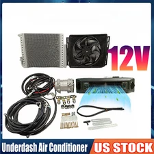 12V Universal Underdash Air Conditioner Electric A/C Kit For Car Truck RV Van