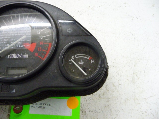 KAWASAKI 93 - 02 ZX 6 E ZX6 ZX6E 600 GAUGES GAUGE CLUSTER