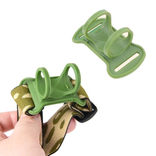 Elastic Flashlight Holder Headband Rubber Strap Wearing Headlamp Bracket Stand - Picture 2 of 13